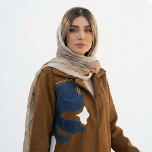کت گلبو | کت مخمل زنانه گلدوزی طرح لندن گلنوش دیزاین